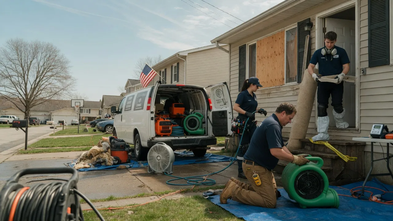 Water Damage Restoration in Creston, OH near me